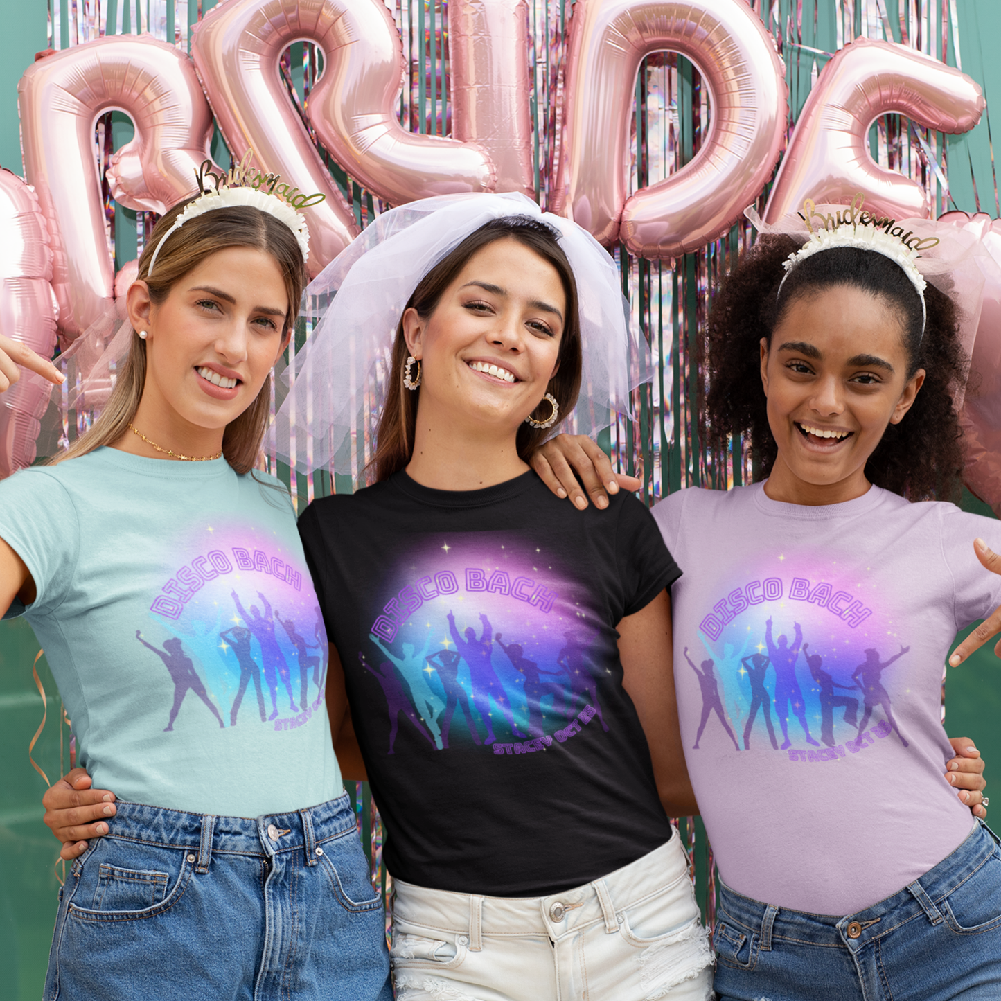 Bachalorette Disco Personalized T-Shirt