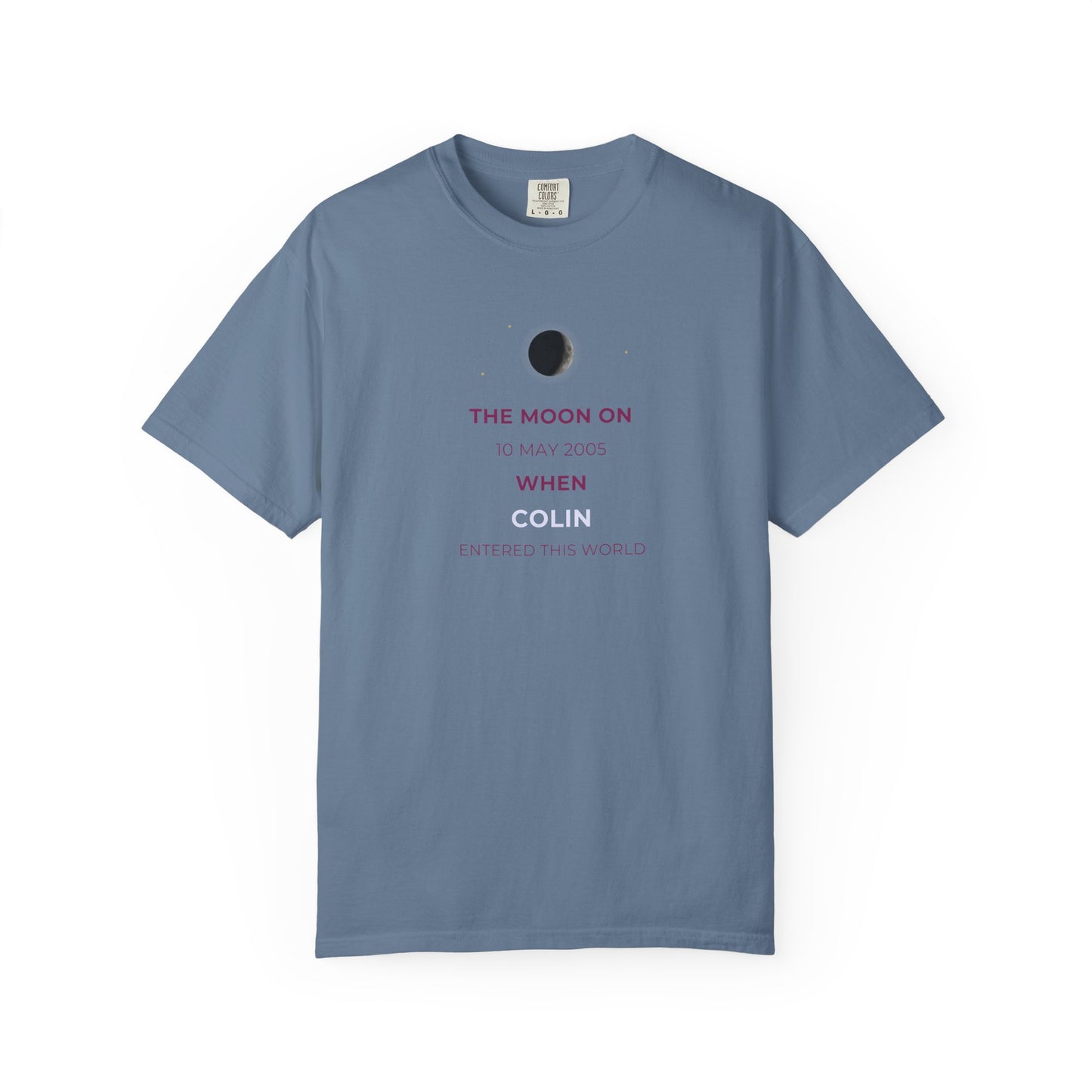 Moon Phase Birthday Gift T-Shirt