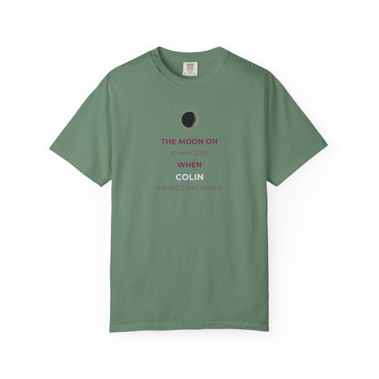 Moon Phase Birthday Gift - Dusty Rose - T-Shirt