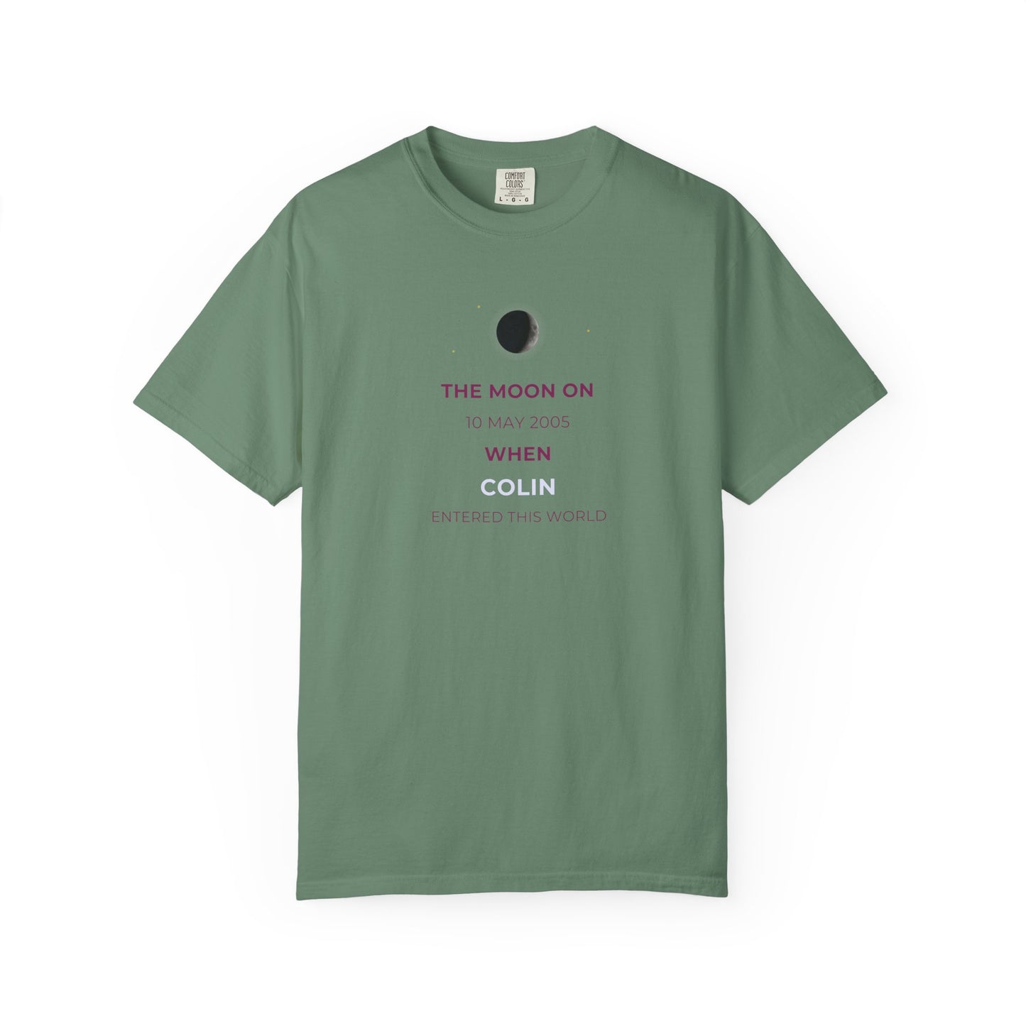 Moon Phase Birthday Gift T-Shirt