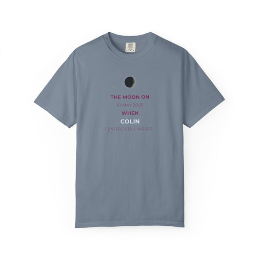 Moon Phase Birthday Gift - Dusty Rose - T-Shirt