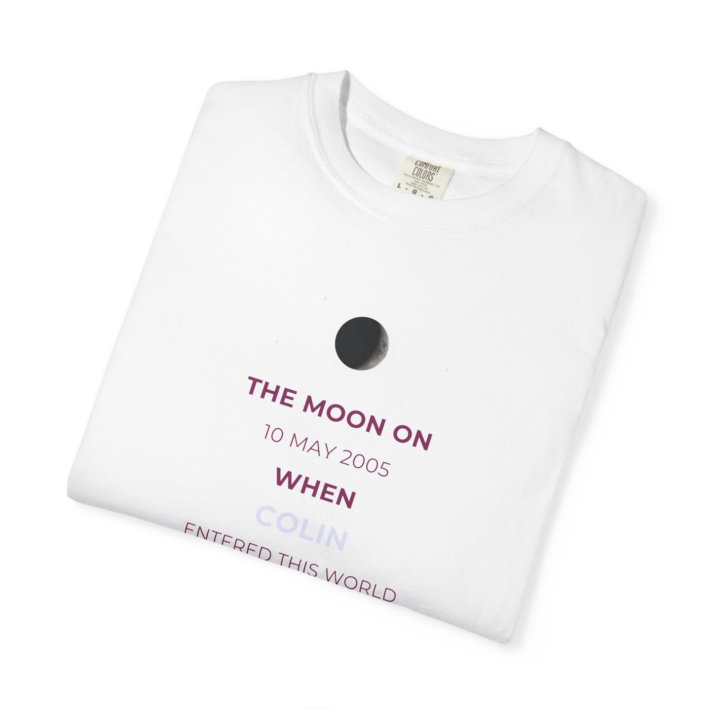Moon Phase Birthday Gift T-Shirt