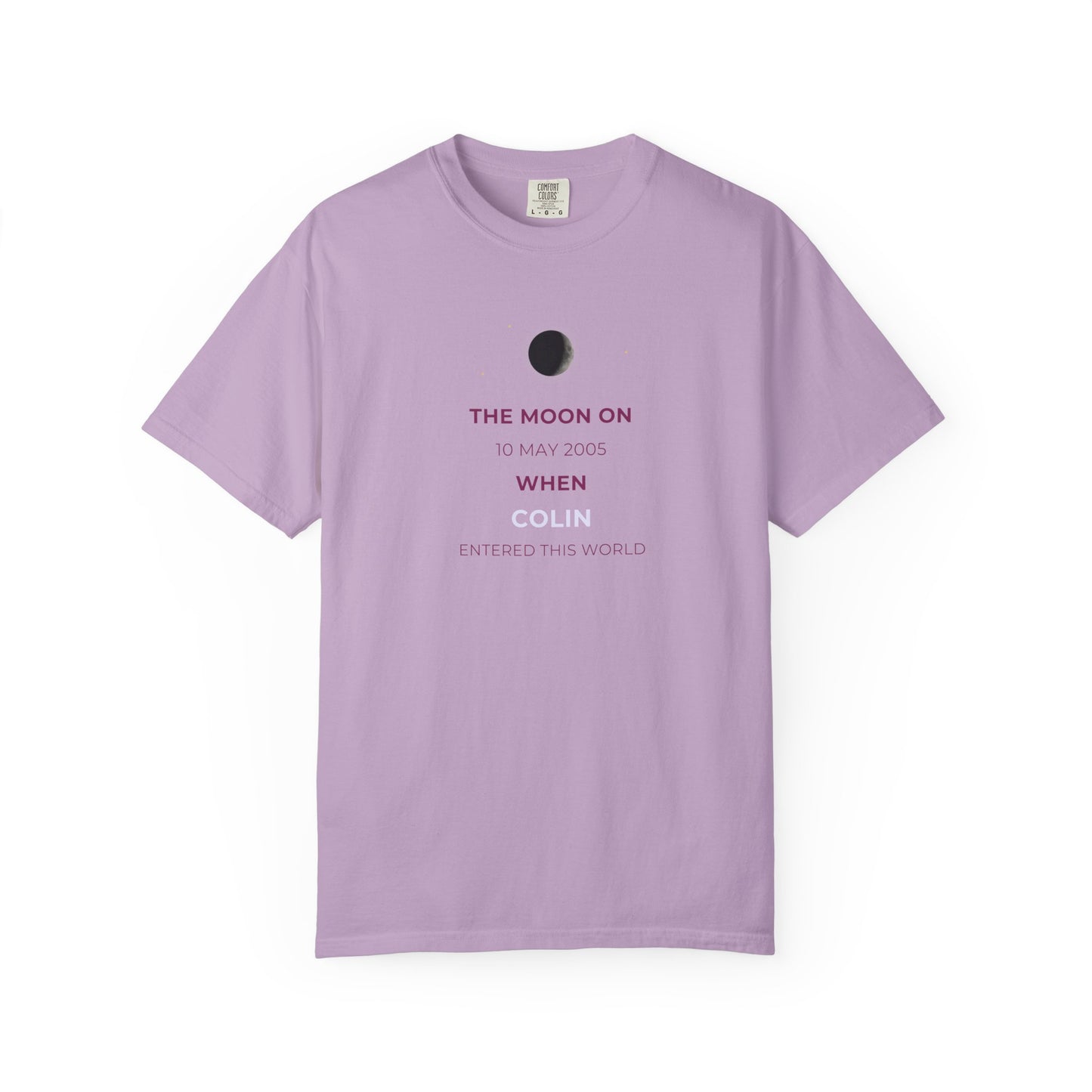 Moon Phase Birthday Gift T-Shirt