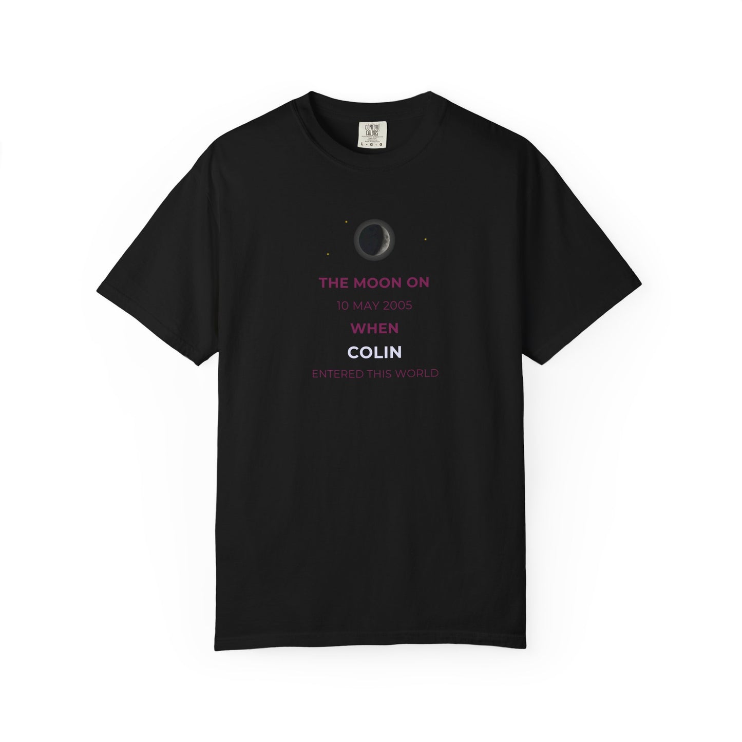 Moon Phase Birthday Gift T-Shirt